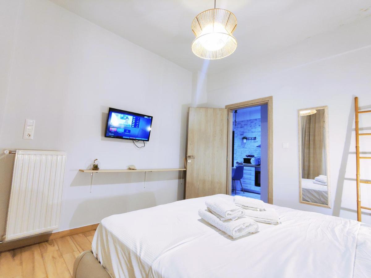 Wsd Luxury Stylish 2Bedroom Apartment With Blacony 1' To Metro Athens Ngoại thất bức ảnh